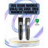 Ergonomik Tasarımlı 3 Taraklı Profesyonel Şarjlı Saç Sakal Tıraş Makinesi
