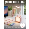 Esnek Gövdeli LED Masa Lambası Taşınabilir Gece Aydınlatması