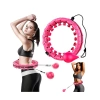 Evde Spor İçin Akıllı Hula Hoop Çemberi Bel İnceltici Mor
