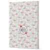Flamingo 3 - Yan Boyamalı Çizgili Defter