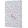 Flamingo 4 - Yan Boyamalı Çizgili Defter