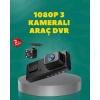 Full HD 1080P Araç Kamerası | Gece Görüşlü Döngü Kayıt ve Geri Görüş
