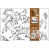 Funny Mat -  Atlar 33,5x48cm