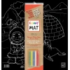 Funny Mat Black Kutup (Tebeşirli)