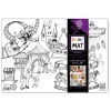 Funny Mat- Lunapark - 33,5x48cm