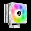 GAMDIAS BOREAS E1-410 WH White Edition 120mm CPU Kule Tipi Hava Soğutma Doğrudan Temas Teknolojisine Sahip 4 adet Gelişmiş Bakır Isı Borusu (AMD AM4-AM5 ve INTEL Tüm işlemciler ile uyumlu)(1923)
