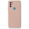 General Mobile Gm 21 Plus Kılıf Nano İçi Kadife Silikon - Pudra