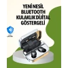 Gerçek Kablosuz Kulaklık – Bluetooth 5.0 Şarj Kutulu Parmak İzi Kontrollü