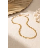 Gold Renk Pul Model 60 cm Kadın Kolye TJ-BKO11213