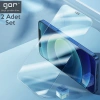 GOR İPhone 12 Pro Max 6.7 Best Full Tempered Cam Ekran Koruyucu 2Adet+Takma Aparatı-(5775)