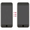 GOR İPhone 8 Plus-7 Plus HD Ekran Koruyucu Jelatin 5 Adet Set-(5775)