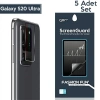 GOR Samsung Galaxy S20 Ultra  Kamera Lens Koruyucu 5 Adet-(5775)