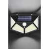 Güneş Enerjili Bahçe Aydınlatma Lambası Solar 100 Led Lamba
