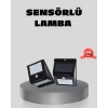 Güneş Enerjili Sensörlü Dış Mekan Duvar Lambası – 3 Modlu 2200mAh Pil 120° Algılama
