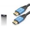 Hdmi 2.0 Kablo 4K Uhd 19+1 Od 8.0 Mm 3 M - Siyah Mavi ND4051