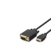 Hdmı To Vga Kablo Pvc 120Hz 1080P 1.8M Siyah HDX7795