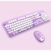 Hello Bear Mor Klavye Mouse Set