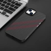 Hoco iPhone 14 Plus 6.7 Kılıf Kevlar Texture Darbe Emici Telefon Kılıfı-(5775)