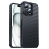 Hoco iPhone 15 Plus AS7 Kevlar Kılıf Manyetik Magsafeli Telefon Kılıfı-(5775)