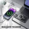 Hoco iPhone 15 Pro Anti-Fall Darbe Önleyici Airbag Manyetik Magsafe Silikon Kılıf-(5775)