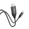 HOCO UA16 Type-C to HDMI 4K 30hz Ses ve Görüntü Aktarma Kablosu-(5775)
