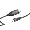 HOCO UA16 Type-C to HDMI 4K 30hz Ses ve Görüntü Aktarma Kablosu-(5775)