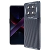 Honor Magic 7 Lite Kılıf Auto Focus Karbon Kapak - Lacivert