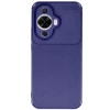 Huawei Nova 12s Kılıf Auto Focus Karbon Kapak - Lacivert