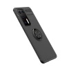 Huawei P40 Kılıf Range Yüzüklü Silikon - Siyah
