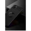 Huawei Y5p Kılıf Range Yüzüklü Silikon - Siyah