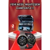 İkili Set Akıllı Saat Ve Bluetooth Kulaklık Kablosuz Uzun Pil Ömrü Spor Modları
