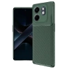 İnfinix Hot 50i 4g Kılıf Auto Focus Karbon Kapak - Koyu Yeşil
