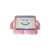 İpad Mini 5 Kılıf Karakter Tablet Silikon - Açık Pembe