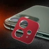 iPhone 11 6.1 3D Metal Kamera Koruyucu Metal Lens-(5775)