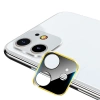 iPhone 11 6.1 İnch 3D Metal Kamera Koruyucu Metal Lens-(5775)