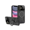 İphone 11 Kılıf Joy Lens Standlı Kapak - Siyah