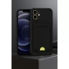İphone 11 Kılıf Kelvin Kartvizitli Silikon - Lila