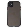 İphone 11 Kılıf Montreal Silikon Kapak - Siyah