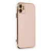 İphone 11 Kılıf Volet Silikon - Pembe