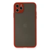 İphone 11 Pro Max Kılıf Montreal Silikon Kapak - Kırmızı