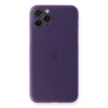 İphone 11 Pro Max Kılıf Pp Ultra İnce Kapak - Mor
