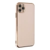 İphone 11 Pro Max Kılıf Volet Silikon - Pembe