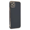 İphone 11 Pro Max Kılıf Volet Silikon - Siyah