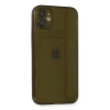 İphone 12 Kılıf Fly Lens Silikon - Siyah