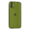 İphone 12 Kılıf Fly Lens Silikon - Yeşil
