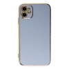 İphone 12 Kılıf Volet Silikon - Mavi