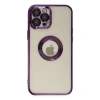 İphone 12 Pro Kılıf Slot Silikon - Mor
