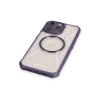 İphone 12 Pro Max Kılıf Prag Magneticsafe Kapak - Derin Mor
