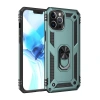 İphone 12 Pro Max Kılıf Sofya Yüzüklü Silikon Kapak - Yeşil