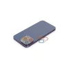 İphone 12 Pro Renkli Kamera Lens Koruma Cam - Pembe-mavi